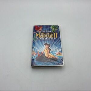 Walt Disney The Little Mermaid II Return To The Sea VHS Clamshell